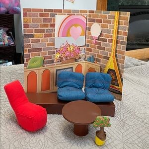 Barbie’s Room-fulls Firelight Living Room Full Set with original Box